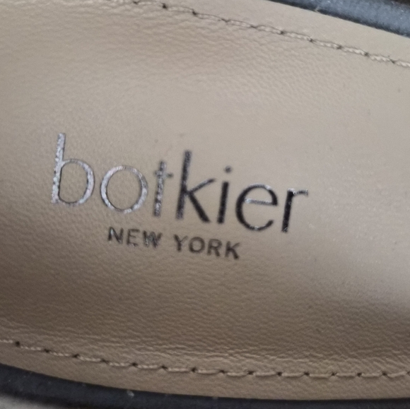 ​Botkier New York Grey Suede Pointed Toe Stella Block Heel Pumps 7.5 - Picture 2 of 7